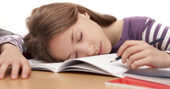 school-girl-sleeping